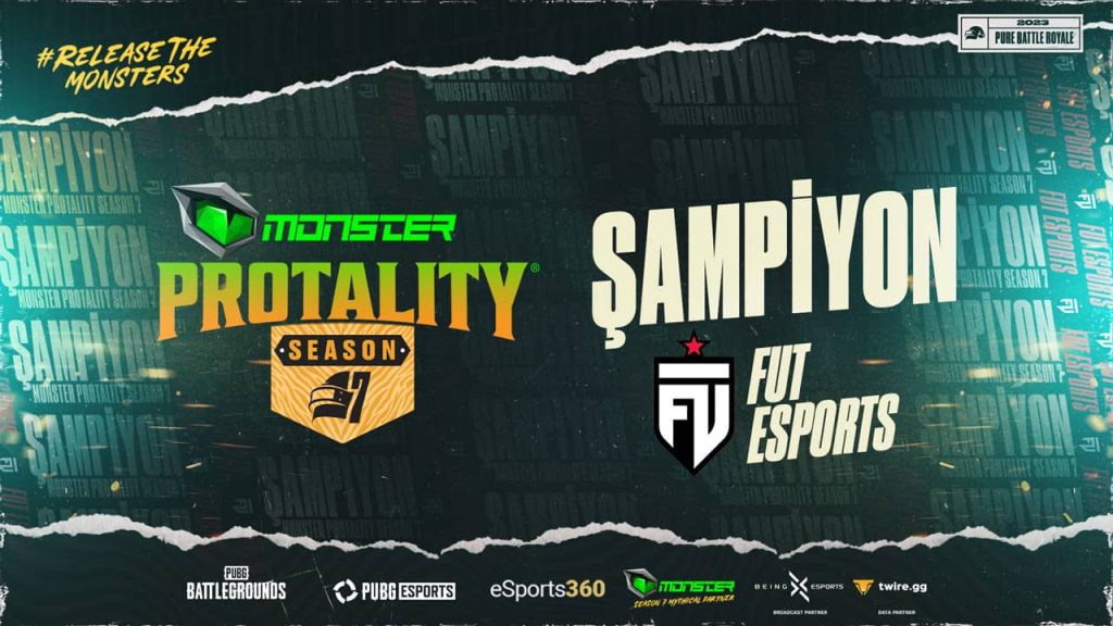 MONSTER PROTALITY Season 7 şampiyonu FUT Esports